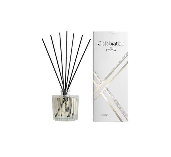 Ecoya Celebration Fragrance Diffuser 200ml  (white musk & warm vanilla)